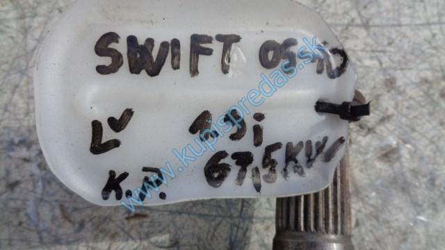 ľavá predná poloos na suzuki swift 1,3i